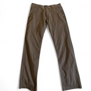 Vintage Volcom Khaki Chino Pants, Straight Leg Skater Style - Size 31
